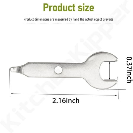 Reliable High-Quality Sturdy Set of 2 Durable Collet Wrench Keys for 3/8 Inch Rotary Tool - Precision Work Made Easy with Silver Stainless Steel - Precision Nut Spanner Set for Craftsmen
Reliable High-Quality Sturdy Set of 2 Durable Collet Wrench Keys for 3/8 Inch Rotary Tool - Precision Work Made Easy with Silver Stainless Steel - Precision Nut Spanner Set for Craftsmen