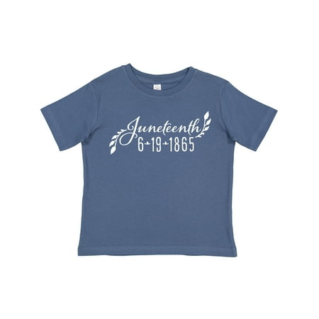 Inktastic Juneteenth 6-19-1865 Gift Toddler Boy or Toddler Girl T-Shirt