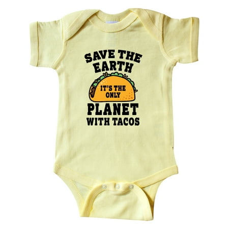 Inktastic Save the Earth It s the Only Planet with Tacos Gift Baby Boy or Baby Girl Bodysuit
Inktastic Save the Earth It s the Only Planet with Tacos Gift Baby Boy or Baby Girl Bodysuit