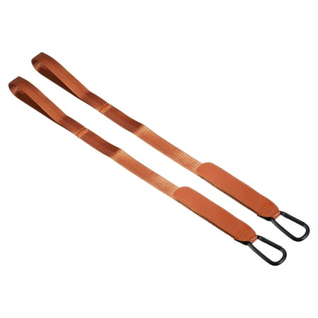 Uxcell Bag Hook PU Leather Webbing Strap Cart Hanging Hook with String Key Holder Clip Brown 2 Pack
Uxcell Bag Hook PU Leather Webbing Strap Cart Hanging Hook with String Key Holder Clip Brown 2 Pack
