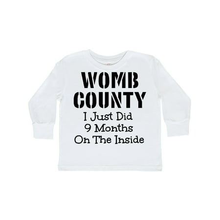 Inktastic Womb County I just Did 9 Months on the Inside Gift Toddler Boy or Toddler Girl Long Sleeve T-Shirt
Inktastic Womb County I just Did 9 Months on the Inside Gift Toddler Boy or Toddler Girl Long Sleeve T-Shirt