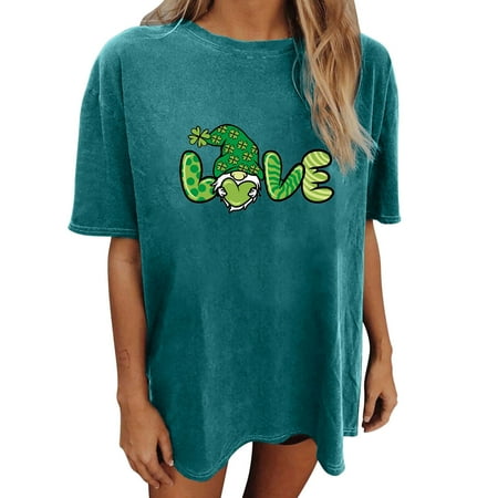Shirts for Women Shirts for Women Women s Vintage Drop Sleeves St. Patrick s Day Print Short Sleeve Tops Blouse Crop Top White Tank Tops Women Clearance Blue 2XL
Shirts for Women Shirts for Women Women s Vintage Drop Sleeves St. Patrick s Day Print Short Sleeve Tops Blouse Crop Top White Tank Tops Women Clearance Blue 2XL