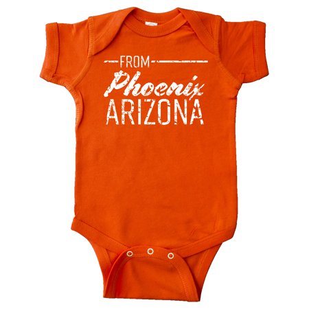 Inktastic From Phoenix Arizona in White Distressed Text Gift Baby Boy or Baby Girl Bodysuit
Inktastic From Phoenix Arizona in White Distressed Text Gift Baby Boy or Baby Girl Bodysuit