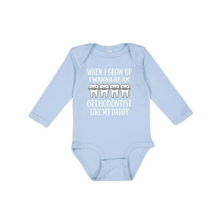 Inktastic Future Orthodontist Like Daddy Gift Baby Boy or Baby Girl Long Sleeve Bodysuit
Inktastic Future Orthodontist Like Daddy Gift Baby Boy or Baby Girl Long Sleeve Bodysuit