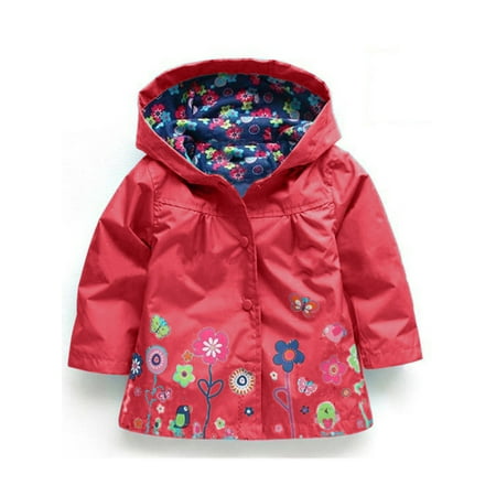 Loalirando Kids Children Girl Flowers Hooded Waterproof Windproof Raincoat Jacket Outwear
Loalirando Kids Children Girl Flowers Hooded Waterproof Windproof Raincoat Jacket Outwear
