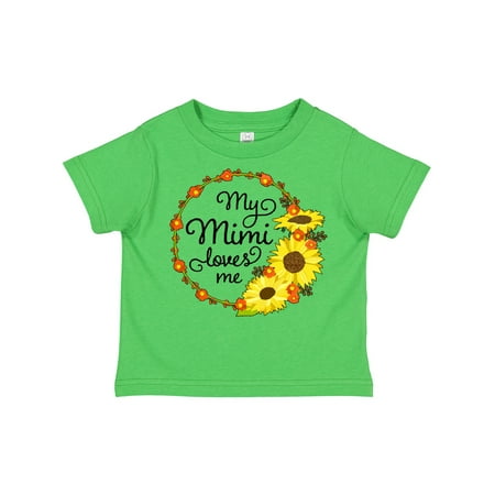 Inktastic My Mimi Loves Me with Sunflower Wreath Gift Toddler Boy or Toddler Girl T-Shirt
Inktastic My Mimi Loves Me with Sunflower Wreath Gift Toddler Boy or Toddler Girl T-Shirt