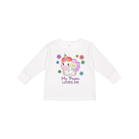 Inktastic My Papa Loves Me- Cute Unicorn Gift Toddler Boy or Toddler Girl Long Sleeve T-Shirt
Inktastic My Papa Loves Me- Cute Unicorn Gift Toddler Boy or Toddler Girl Long Sleeve T-Shirt