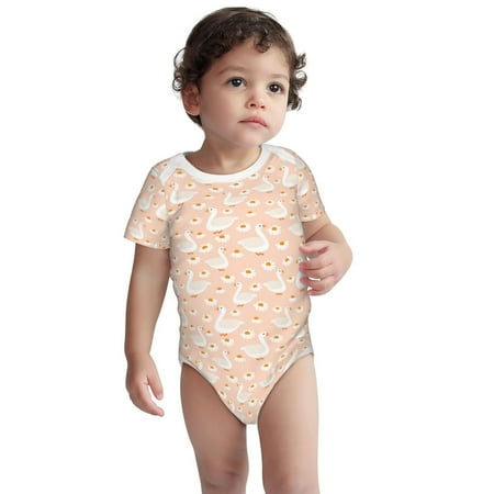 Fotbe Geese and Flower Pattern Unisex-baby Short-sleeve Bodysuit Short Sleeve Bodysuits One-piece 100% Organic Cotton for Infant Baby Boys Unisex-12 Months
Fotbe Geese and Flower Pattern Unisex-baby Short-sleeve Bodysuit Short Sleeve Bodysuits One-piece 100% Organic Cotton for Infant Baby Boys Unisex-12 Months