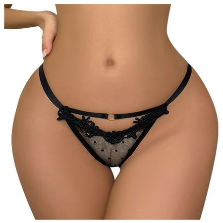 Kddylitq Hollow Out G String Thongs for Women Soft Underwear Breathable Low Rise Briefs Black L
Kddylitq Hollow Out G String Thongs for Women Soft Underwear Breathable Low Rise Briefs Black L