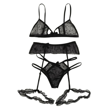 wendunide lingerie for women Sexy Lingerie Lace Embroidery G-string Thong Temptation Underwear Sleepwear Black L
wendunide lingerie for women Sexy Lingerie Lace Embroidery G-string Thong Temptation Underwear Sleepwear Black L