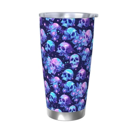 Salouo crystal Skull flower star Print 20oz Tumbler with Lid Stainless Steel Vacuum Insulated Tumbler Durable Insulated Coffee Mug Thermal Cup with Splash Proof Sliding Lid-Without Straw
Salouo crystal Skull flower star Print 20oz Tumbler with Lid Stainless Steel Vacuum Insulated Tumbler Durable Insulated Coffee Mug Thermal Cup with Splash Proof Sliding Lid-Without Straw