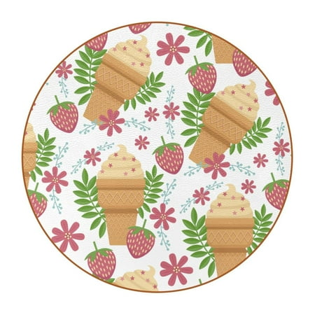 OWNTA Lovely-Tropical Background with Flat Design Pattern Premium Microfiber Leather Round Coasters (6PCS) - 11x11 cm/4.3x4.3 in - Durable & Stylish Cup Mat Set
OWNTA Lovely-Tropical Background with Flat Design Pattern Premium Microfiber Leather Round Coasters (6PCS) - 11x11 cm/4.3x4.3 in - Durable & Stylish Cup Mat Set