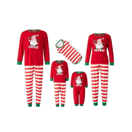 xingqing Christmas Matching Family Pajamas Women Men Striped Pjs Santa Claus Clothes Sleepwear Red 3-4 Years
xingqing Christmas Matching Family Pajamas Women Men Striped Pjs Santa Claus Clothes Sleepwear Red 3-4 Years
