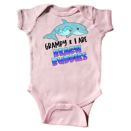 Inktastic Grampy and I are Beach Buddies Cute Dolphins Gift Baby Boy or Baby Girl Bodysuit
Inktastic Grampy and I are Beach Buddies Cute Dolphins Gift Baby Boy or Baby Girl Bodysuit