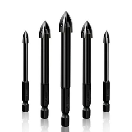 BAMILL 5Pcs Efficient Universal Drilling Tool Multifunctional Cross Alloy Drill Bit Tip
BAMILL 5Pcs Efficient Universal Drilling Tool Multifunctional Cross Alloy Drill Bit Tip