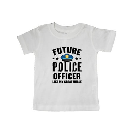 Inktastic Future Police Officer Like My Great Uncle Gift Baby Boy or Baby Girl T-Shirt
Inktastic Future Police Officer Like My Great Uncle Gift Baby Boy or Baby Girl T-Shirt