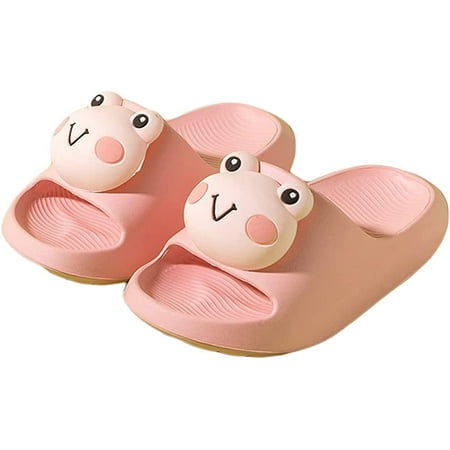 CoCopeaunts Kid s Slides Cute Frog Slides for Boys Girls Non-slip Summer Slippers Soft Open Toe Beach Slides 2023
CoCopeaunts Kid s Slides Cute Frog Slides for Boys Girls Non-slip Summer Slippers Soft Open Toe Beach Slides 2023