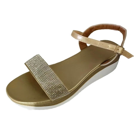 KaLI_store Wedge Sandals for Women Womens Sandals Comfortable Summer Dressy Flat Sandals Bohemian T-Strap Flip Flop Thong Sandals Gold
KaLI_store Wedge Sandals for Women Womens Sandals Comfortable Summer Dressy Flat Sandals Bohemian T-Strap Flip Flop Thong Sandals Gold