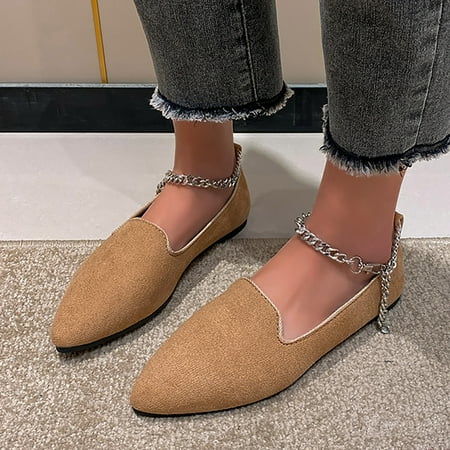Aayomet Womens Casual Dress Shoes Size 8 Ladies Summer Fashion Casual Solid Color Light Mouth Single Shoes Breathable Large Size Beige 8.5
Aayomet Womens Casual Dress Shoes Size 8 Ladies Summer Fashion Casual Solid Color Light Mouth Single Shoes Breathable Large Size Beige 8.5