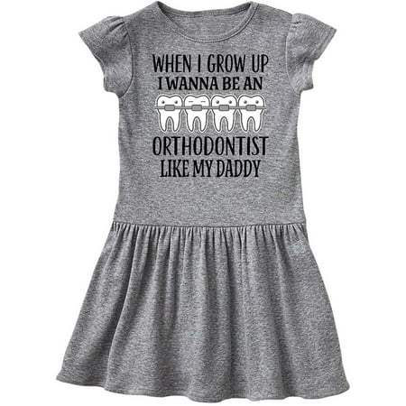 Inktastic Future Orthodontist Baby Gift Gift Toddler Girl Dress