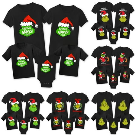 Grinch Christmas Novelty Unisex Youth Kids T-Shirt Christmas Tops Shirts for Adults Kids Short Sleeve Tee Shirts
Grinch Christmas Novelty Unisex Youth Kids T-Shirt Christmas Tops Shirts for Adults Kids Short Sleeve Tee Shirts