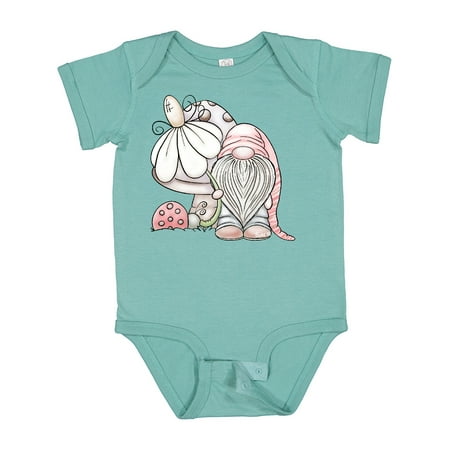 Inktastic Daisy Mushroom Gnome Gift Baby Boy Bodysuit