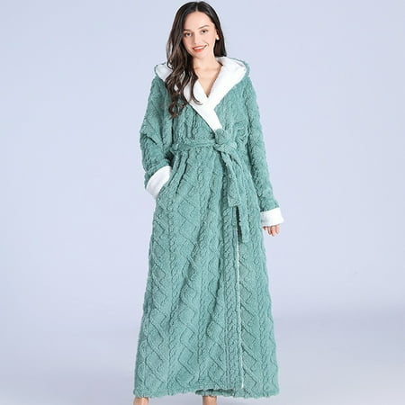 Frostluinai Clearance 2022! Bath Robes for Women Long Hooded Plush Solid Bathrobe Regular and Plus Size Winter Bath Robe Christmas Gifts for Women On Clearance
Frostluinai Clearance 2022! Bath Robes for Women Long Hooded Plush Solid Bathrobe Regular and Plus Size Winter Bath Robe Christmas Gifts for Women On Clearance