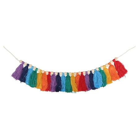 OUNONA 1Pc Handmade Cotton Yarn Hanging Pendant Wall Decorative Tassel String Adornment
OUNONA 1Pc Handmade Cotton Yarn Hanging Pendant Wall Decorative Tassel String Adornment