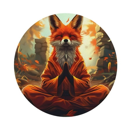 Lukts Maple Leaf Meditating Fox Leather Drinks Coasters Set of 4 Suitable or Drinks Furniture Protection and Easy Clean up
Lukts Maple Leaf Meditating Fox Leather Drinks Coasters Set of 4 Suitable or Drinks Furniture Protection and Easy Clean up