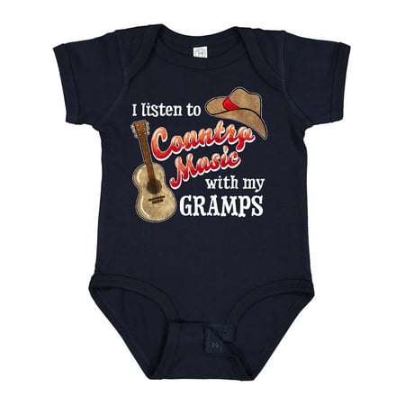 Inktastic I Listen to Country Music with My Gramps Guitar and Hat Gift Baby Boy or Baby Girl Bodysuit
Inktastic I Listen to Country Music with My Gramps Guitar and Hat Gift Baby Boy or Baby Girl Bodysuit