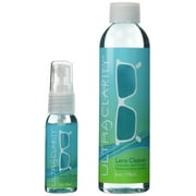Ultra Clarity Lens Cleaner 1 oz Spray Bottle and 6 oz Refill Bottle