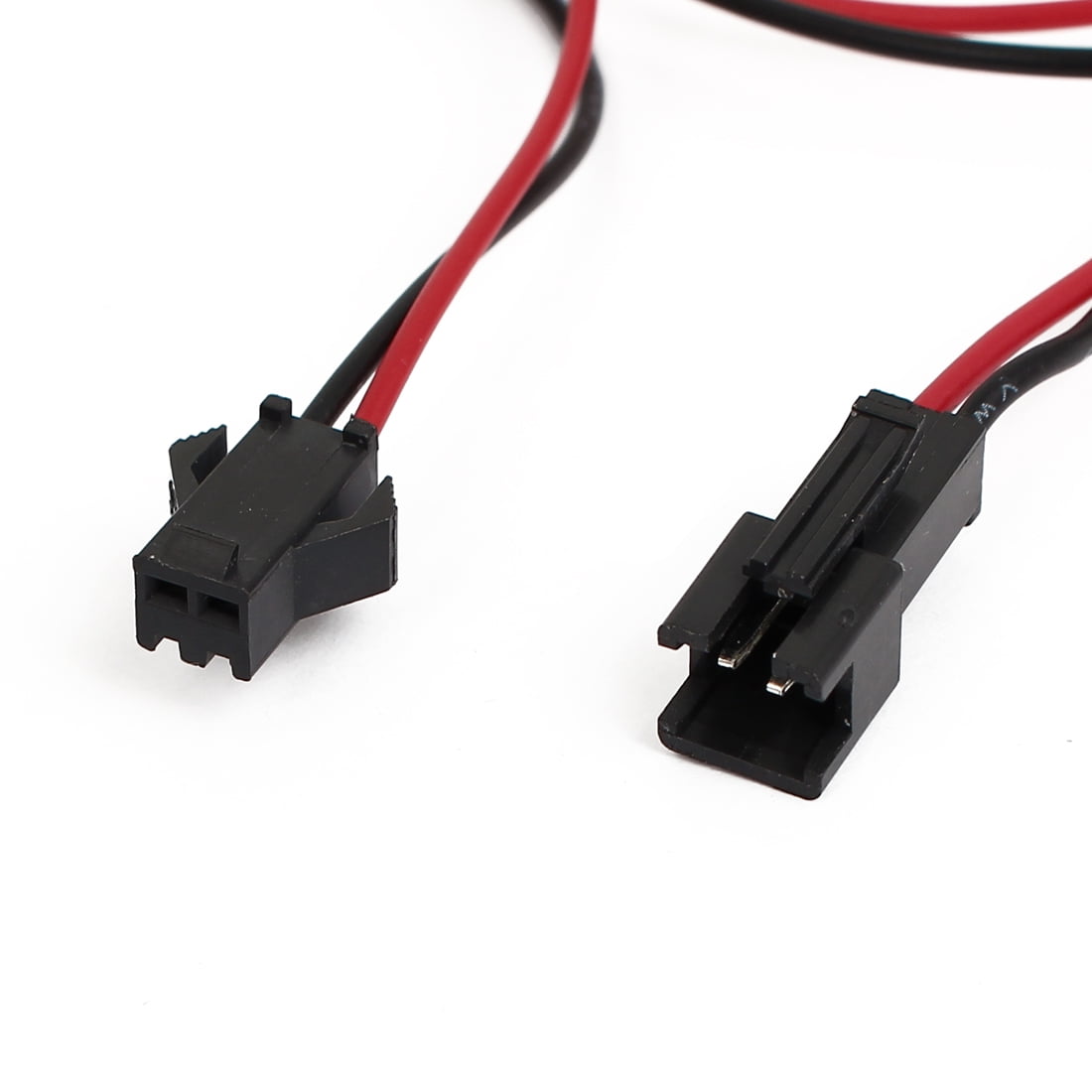 4 Pairs 2Terminal Male Female Socket EL Wire Cable Connector 300mm