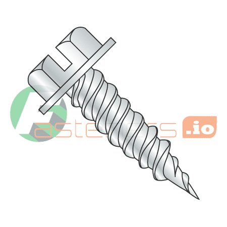 1/4 x 3/4 Self-Piercing Screws / Slotted / Hex Washer Head (3/8 AF) / Steel / Zinc (Quantity: 2 000 pcs)
1/4 x 3/4 Self-Piercing Screws / Slotted / Hex Washer Head (3/8 AF) / Steel / Zinc (Quantity: 2 000 pcs)
