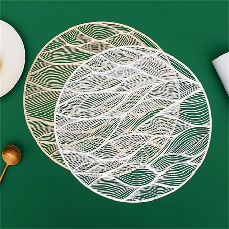 GROFRY Tableware Mat Modern Style Cloud Print Round Hollow Table Non-slip Dining Mat for Home
GROFRY Tableware Mat Modern Style Cloud Print Round Hollow Table Non-slip Dining Mat for Home