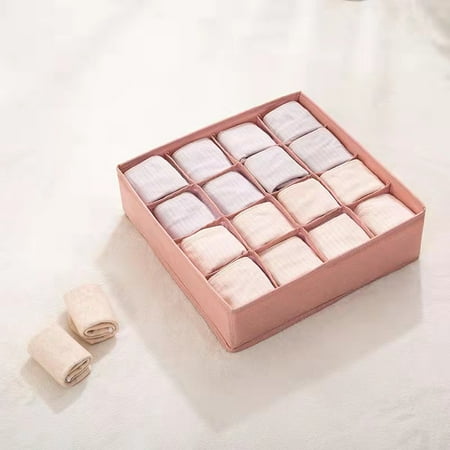 Breampot Oxford cloth partition box underwear storage artifact washable folding storage box drawer type
Breampot Oxford cloth partition box underwear storage artifact washable folding storage box drawer type