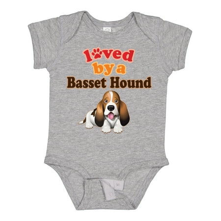 Inktastic Basset Hound Dog Lover Gift Gift Baby Boy or Baby Girl Bodysuit