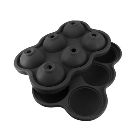 XIUH Silicone Ice Ball Mold Silicone Ice Ball Mold Silicone 6-hole Ice Ball Mold Black
XIUH Silicone Ice Ball Mold Silicone Ice Ball Mold Silicone 6-hole Ice Ball Mold Black