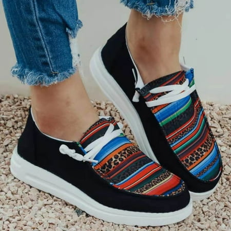 Women s Canvas Shoes Leisure Outdoor Comfortable Lightweight Women s Shoes Black