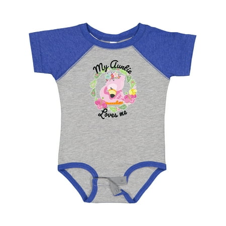 Inktastic Baby Flamingo My Auntie Loves Me with Flower Wreath Gift Baby Boy or Baby Girl Bodysuit
Inktastic Baby Flamingo My Auntie Loves Me with Flower Wreath Gift Baby Boy or Baby Girl Bodysuit