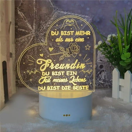 UHUYA Mother s Day Gift-LED Acrylic 3D Mother s Day Greeting Gift Light Acrylic Greeting Mother s Day Gift Atmosphere Light (White Warm Light)
UHUYA Mother s Day Gift-LED Acrylic 3D Mother s Day Greeting Gift Light Acrylic Greeting Mother s Day Gift Atmosphere Light (White Warm Light)