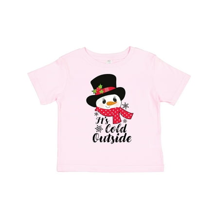 Inktastic It s Cold Outside with Cute Snowman and Snowflakes Gift Toddler Boy or Toddler Girl T-Shirt
Inktastic It s Cold Outside with Cute Snowman and Snowflakes Gift Toddler Boy or Toddler Girl T-Shirt