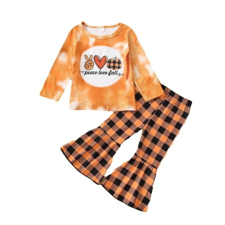 GWAABD Little Girls Clothes Yellow Cotton Kids Toddler Baby Girls Autumn Print Plaid Cotton Long Sleeve Long Pants Tops Set Outfits Clothes 110
GWAABD Little Girls Clothes Yellow Cotton Kids Toddler Baby Girls Autumn Print Plaid Cotton Long Sleeve Long Pants Tops Set Outfits Clothes 110