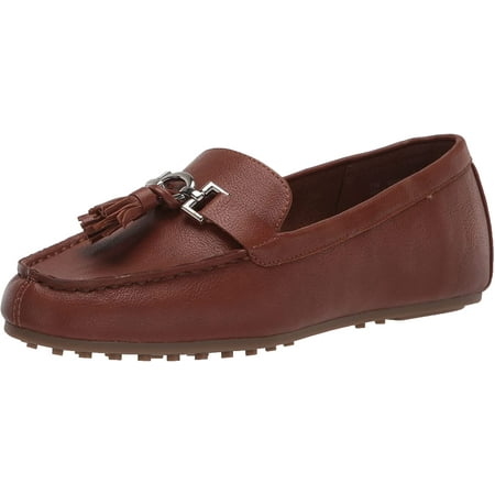 Aerosoles Womens Deanna Driving Style Loafer 11 Dk Tan Combo
