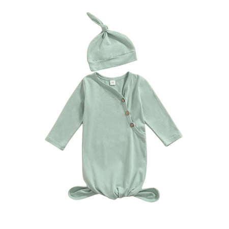 Jkerther Newborn Baby Girls Boys Casual Sleeping Bags Hats Cotton Solid Spring Clothes Green 0-3 Months
Jkerther Newborn Baby Girls Boys Casual Sleeping Bags Hats Cotton Solid Spring Clothes Green 0-3 Months