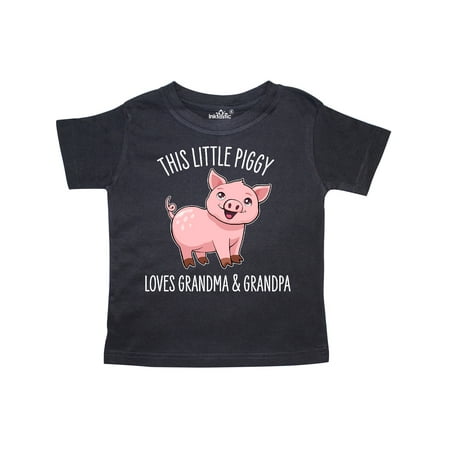 Inktastic This Little Piggy Loves Grandma and Grandpa- cute Gift Toddler Boy or Toddler Girl T-Shirt
Inktastic This Little Piggy Loves Grandma and Grandpa- cute Gift Toddler Boy or Toddler Girl T-Shirt