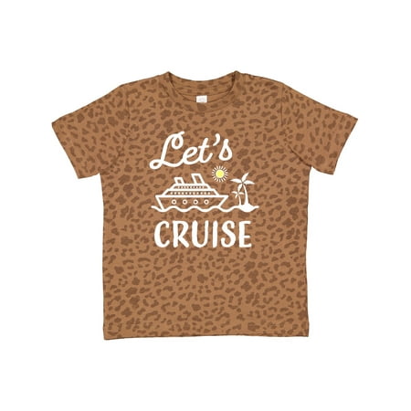 Inktastic Lets Cruise Gift Toddler Boy or Toddler Girl T-Shirt