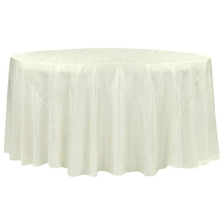 1 Pc Crushed Taffeta 132 Round Tablecloth - Ivory For Wedding Or Formal Event Decor(Machine Washable)
1 Pc Crushed Taffeta 132 Round Tablecloth - Ivory For Wedding Or Formal Event Decor(Machine Washable)