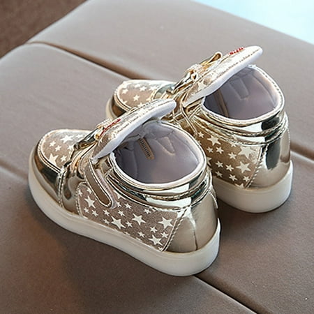 LYCAQL Baby Shoes Toddler Baby Fashion Star Luminous Child Casual Colorful Light Shoes Size 9 Toddler Girl Shoe (Gold 25)
LYCAQL Baby Shoes Toddler Baby Fashion Star Luminous Child Casual Colorful Light Shoes Size 9 Toddler Girl Shoe (Gold 25)