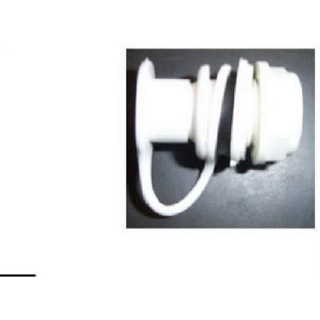 White Standard Drain Plug Replaced Model# 8139 Each