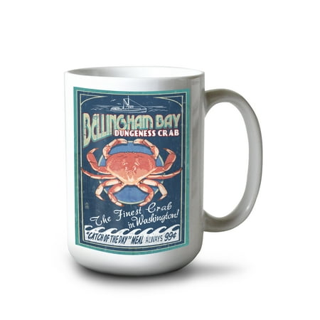 15 fl oz Ceramic Mug Bellingham Washington Dungeness Crab Vintage Sign Dishwasher & Microwave Safe
15 fl oz Ceramic Mug Bellingham Washington Dungeness Crab Vintage Sign Dishwasher & Microwave Safe